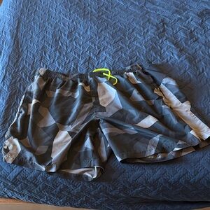 Under Armour Gray Camouflage Athletic Shorts